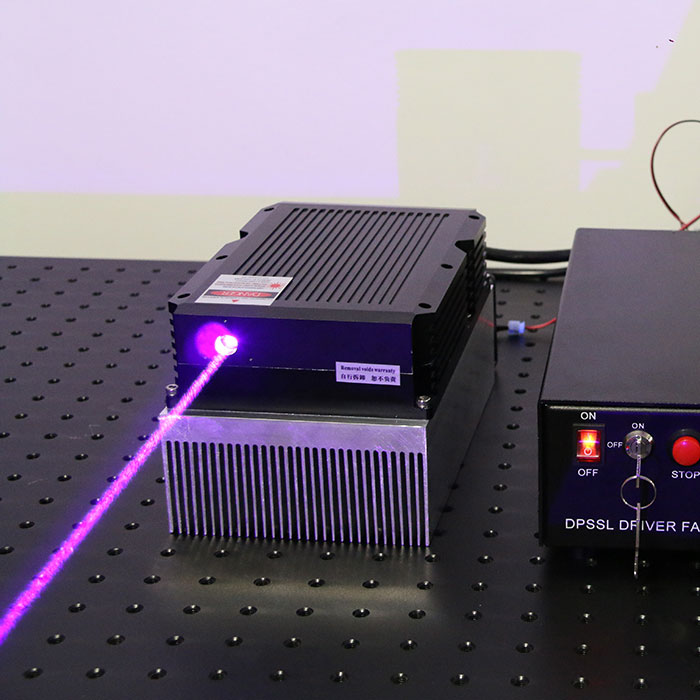 455nm 10W Blue Semicondcutor Laser Powerful 레이저 빔